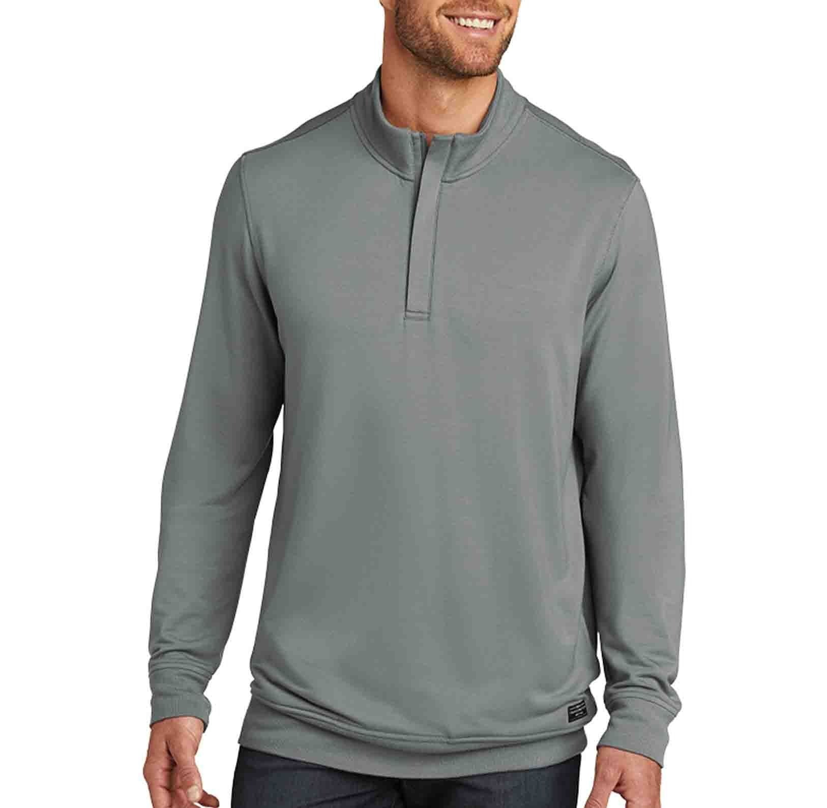 TravisMathew Uomo Quarter-Zip Pile Pullover